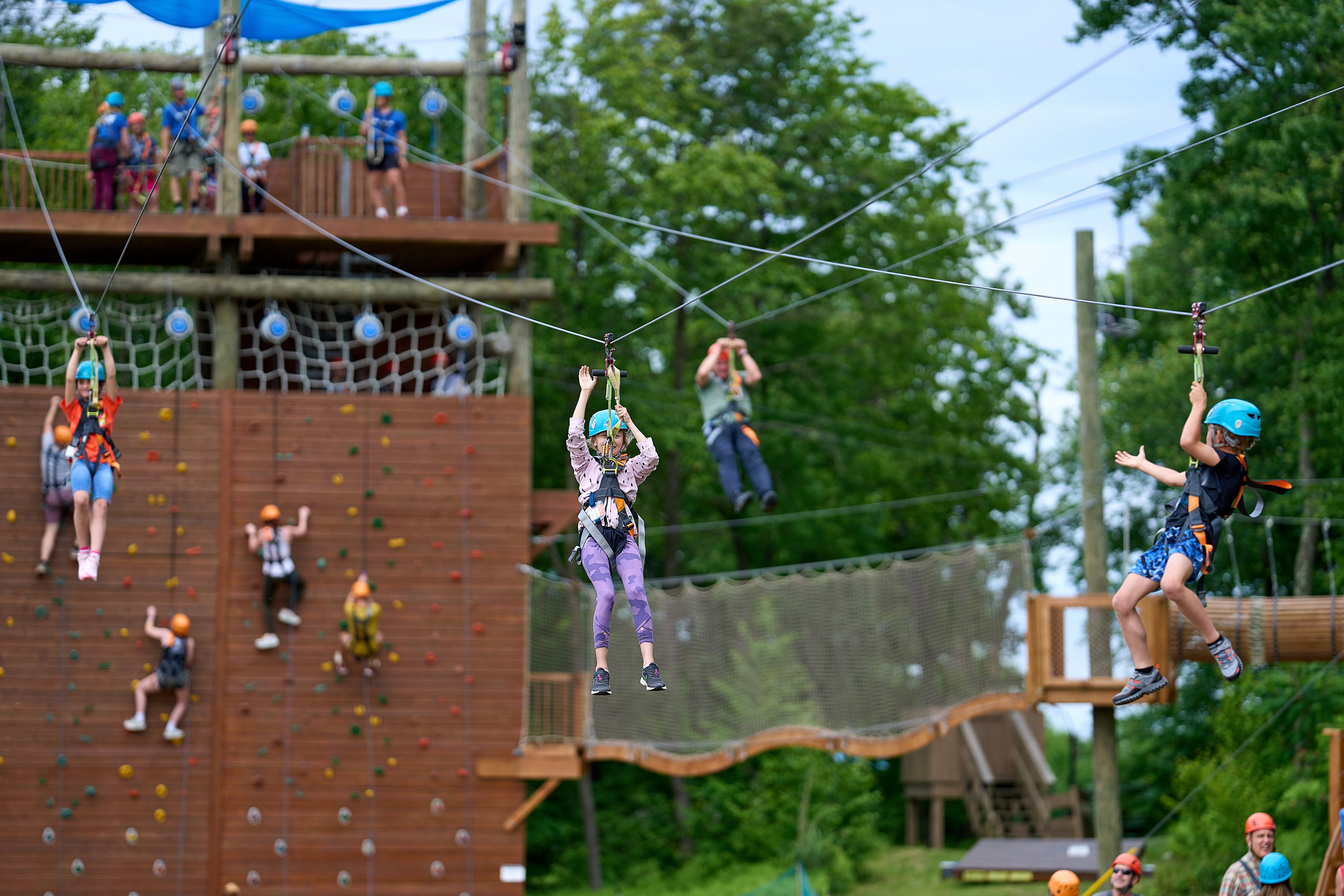 Summit Ariel Park celebrations and birthday parties hosted at Blue Mountain Resort