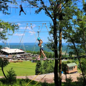 Ariel high ropes course at Blue Mountain Resort