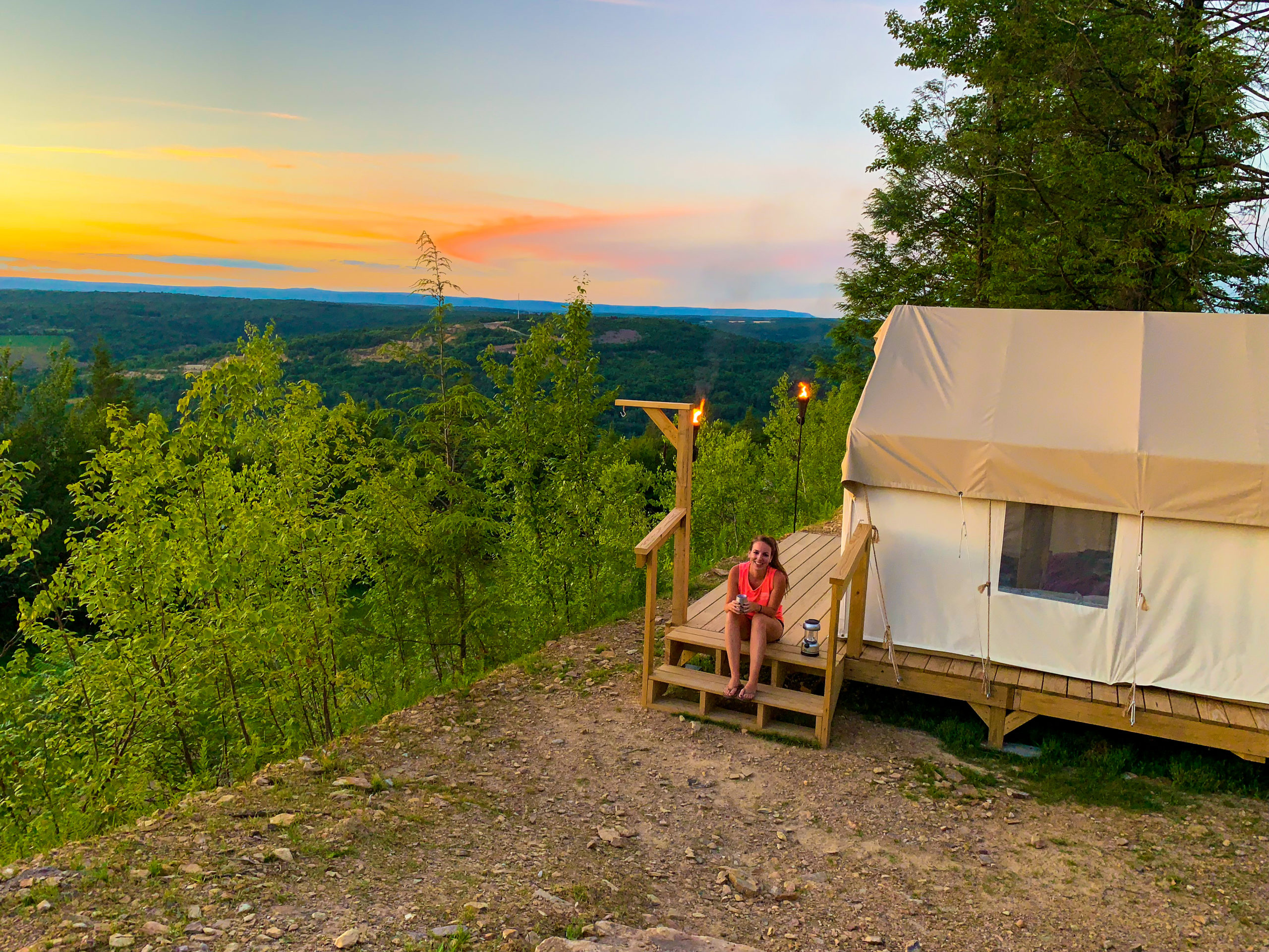 Glamping at Blue Mountain Resort