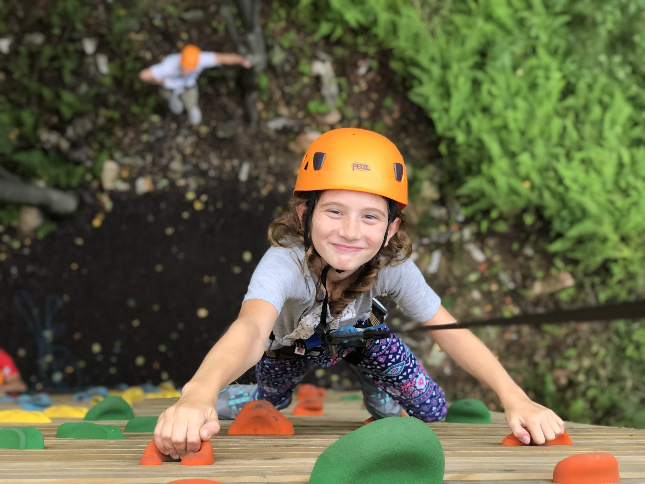 Rock climbing at Blue Mountain Resort