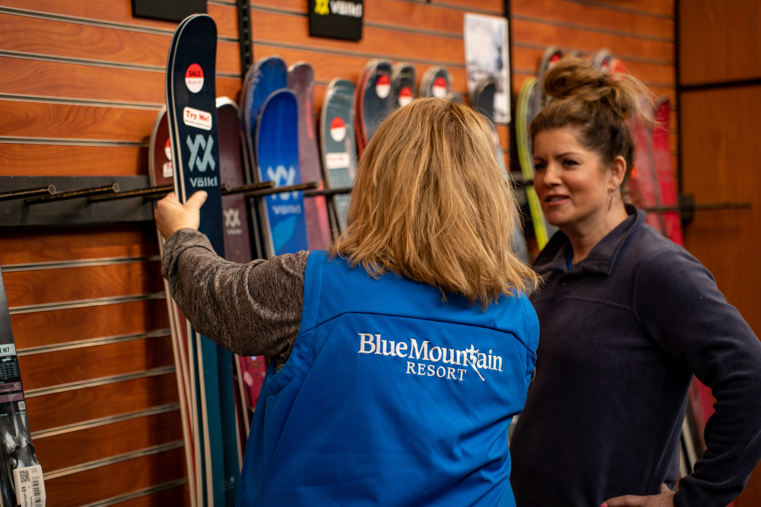 Rental shop at Blue Mountain Resort