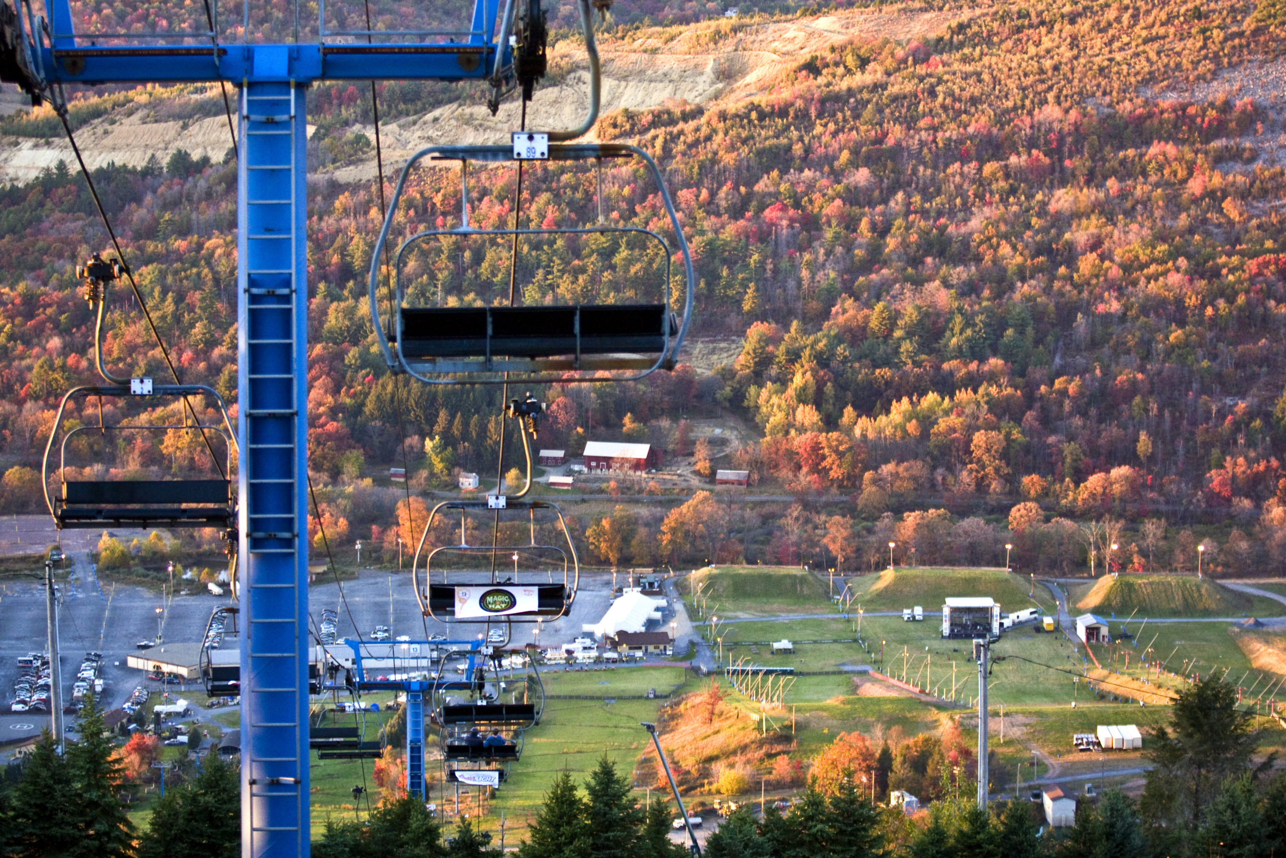 Fall Foliage Scenic Lift Ride at Blue Mountain Resort