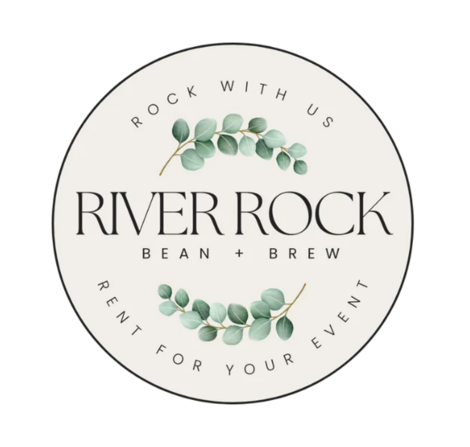 River Rock Bean and Brew logo
